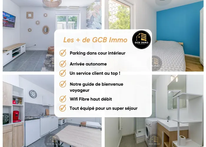 Le Saint Ferjus 2 Chambres-parking Gratuit Apartment Grenoble